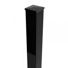   3D Táblás kerítésoszlop 60x40 - 2,1m zöld oszlop dübel talpal