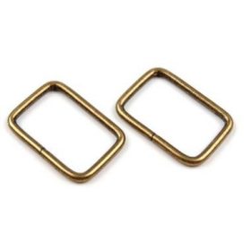 Bujtató téglalap 40mm-Antik-25db