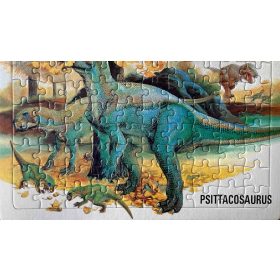 Dinoszaurusz puzzle 80 darabos (Psittacosaurus)