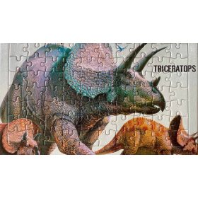 Dinoszaurusz puzzle 80 darabos (Triceratops)