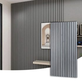 Akusztikus falpanel 60x260cm Szürke Tölgy G001