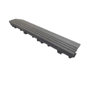 WPC teraszburkolat elzáró szürke