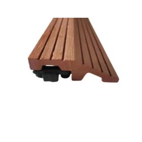 WPC teraszburkolat elzáró mahagóni