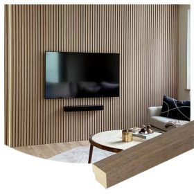 Akusztikus falpanel záróléc 27x260cm Dió WA01