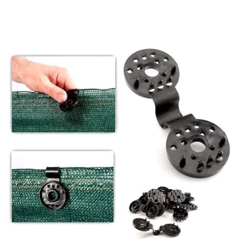 Árnyékoló háló 95% Antracitszürke-180cm-20m 