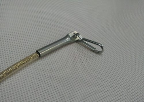 Gumikötél vég karabineres 8mm