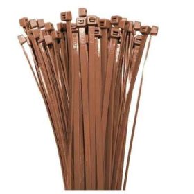 Gyorskötöző árnyékoló hálókhoz 3x100mm Barna