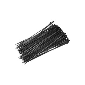 Gyorskötöző árnyékoló hálókhoz 4.8x300mm Fekete