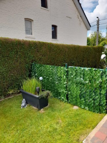 Leveles belátásgátló háló Sötétzöld 1mx5m