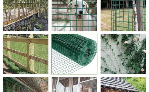 Műanyag kerítésháló 10×10-1m-50m