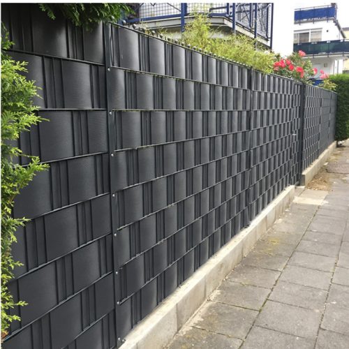 PVC Belátásgátló szalag/kerítésszalag Sötétzöld-35m