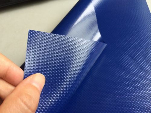 PVC ponyva 670g/m2 Piros-2,5mszéles