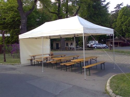 Takaróponyva szövet víz és UV álló Fekete