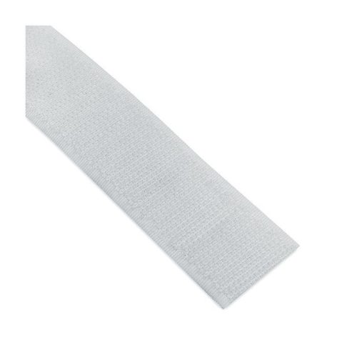 Varható tépőzár 50mm hurkos oldal fehér (25m)