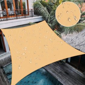 Vízálló napvitorla Homok 5x5