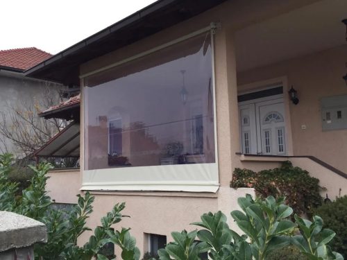 Átlátszó terasz ponyva 1mm 140cm