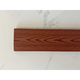 WPC kerítés famintás 14x185cm Vörösbarna